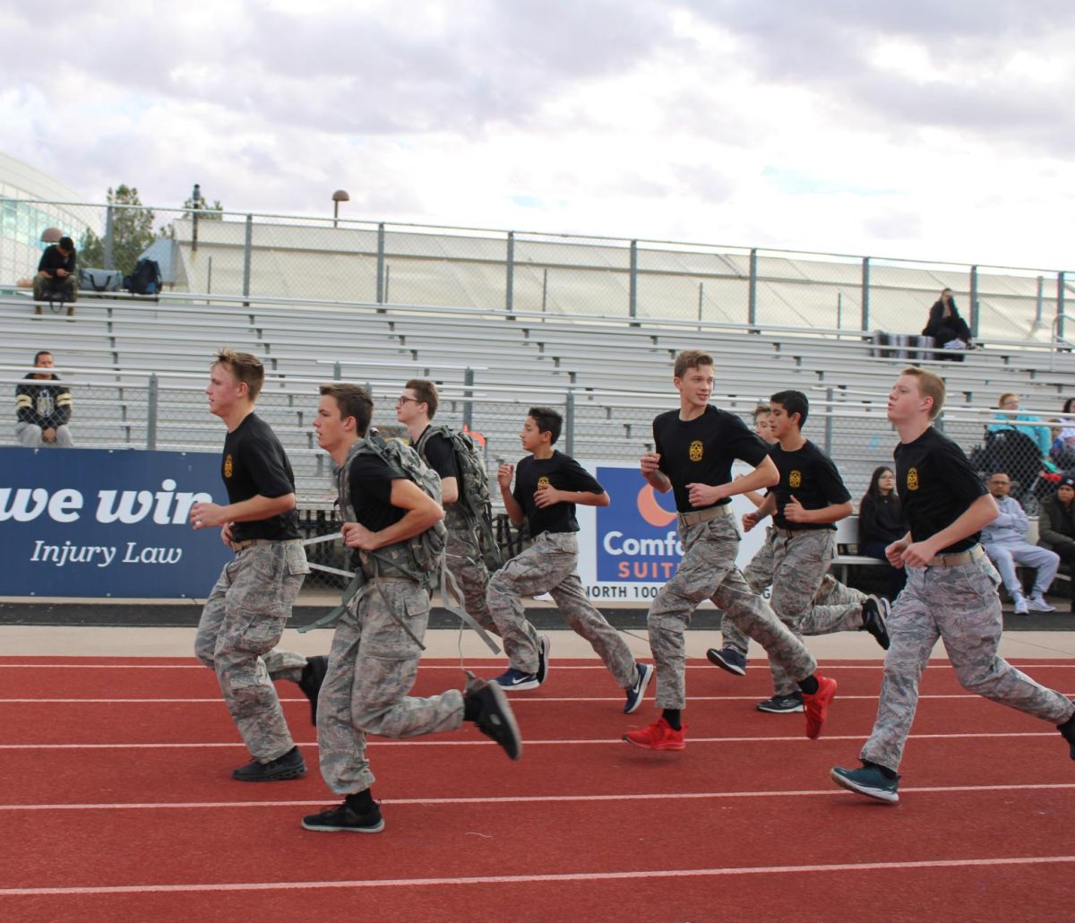 The Raider team is UMAs closest program to actual military workouts, the range wide.