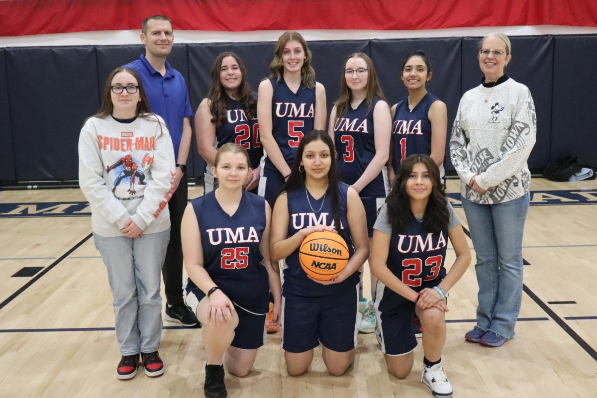 The UMA Girls Basketball Team.